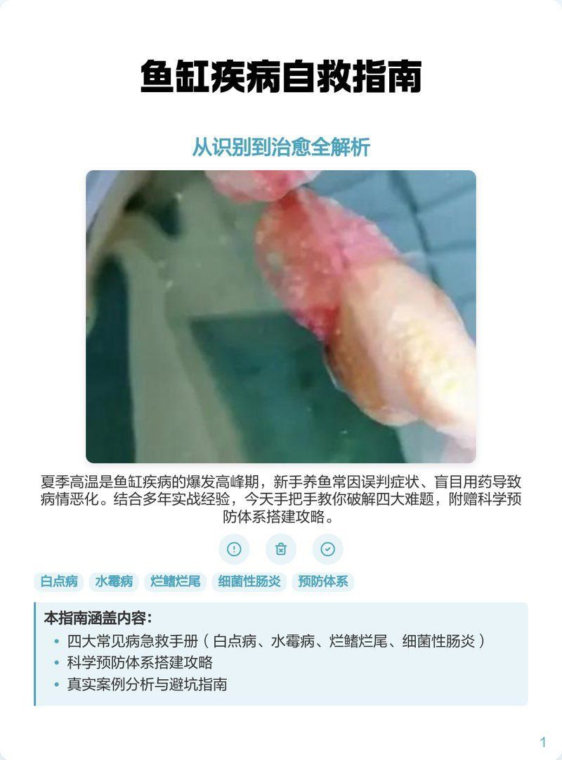 龍魚白霉病多久能治好？