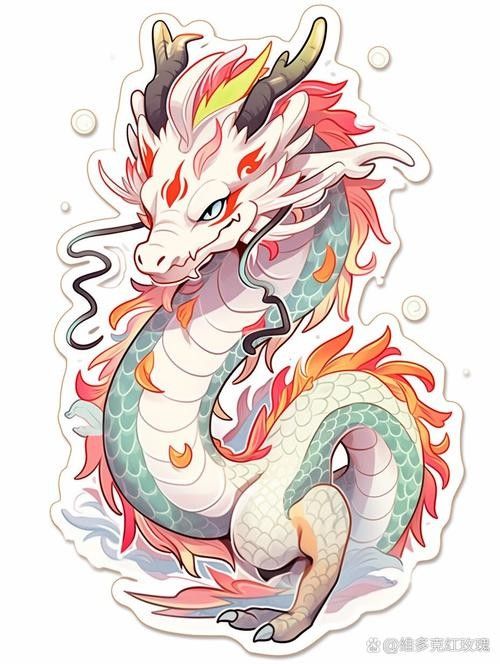 龍頭插畫欣賞 龍頭插畫欣賞 龍魚百科 第4張