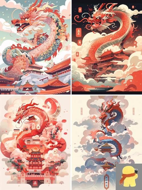 龍頭插畫欣賞 龍頭插畫欣賞 龍魚百科 第7張