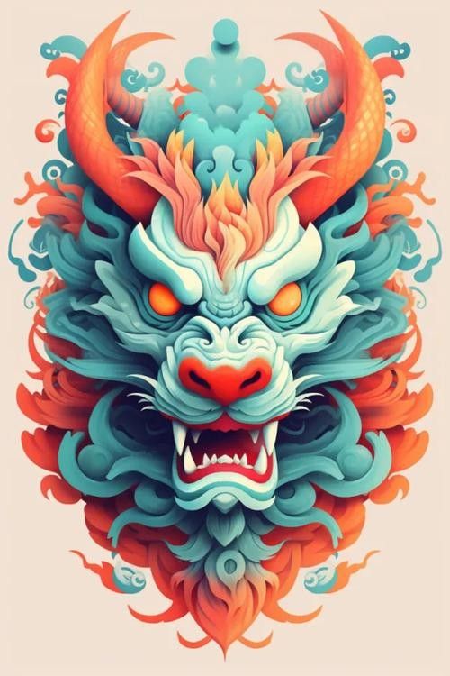 龍頭插畫欣賞 龍頭插畫欣賞 龍魚百科 第14張
