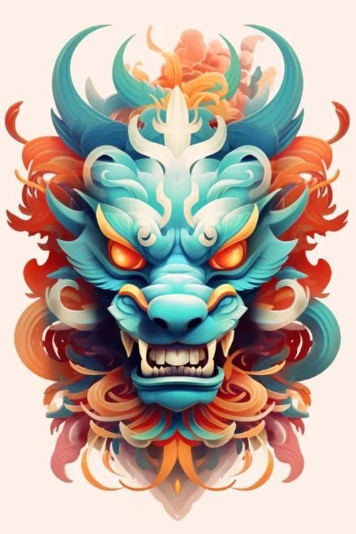 龍頭插畫欣賞 龍頭插畫欣賞 龍魚百科 第23張