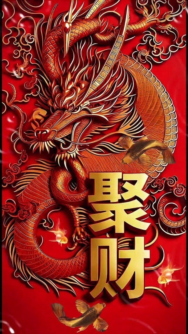 聚財金龍圖片有哪些風格？