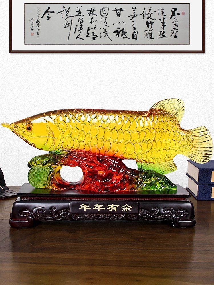 能推薦幾款招財的魚擺件嗎？ 能推薦幾款招財的魚擺件嗎？ 龍魚百科 第7張