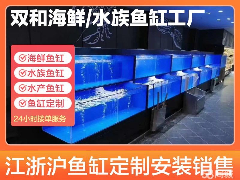 二手魚缸低價出售贈龍魚