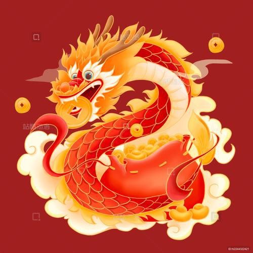 再給我幾張不同風格的招財龍設計圖