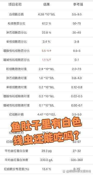魚(yú)肚子里有白色細(xì)長(zhǎng)的蟲(chóng)子