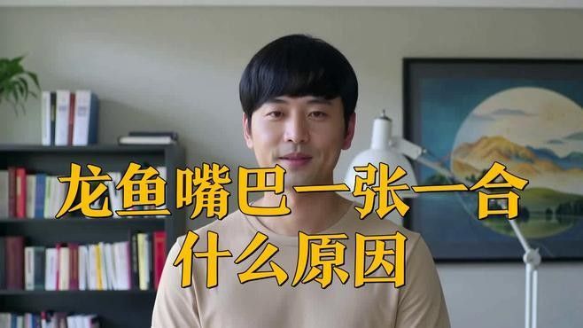 銀龍魚張嘴呼吸