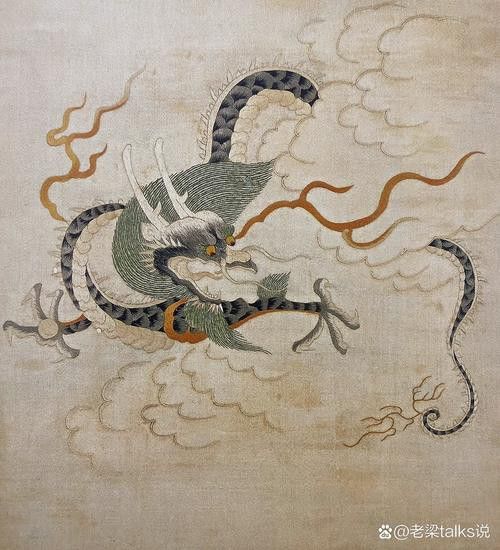 能推薦一些國畫風格的龍圖片嗎？