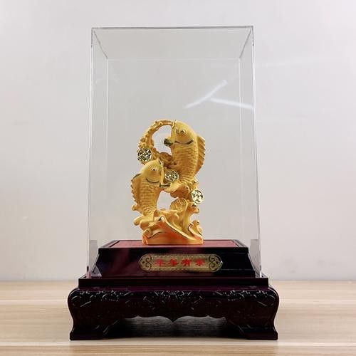 聚財龍魚擺件材質哪種最好？