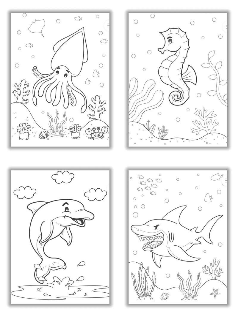 恐龍魚的圖片簡筆畫可愛