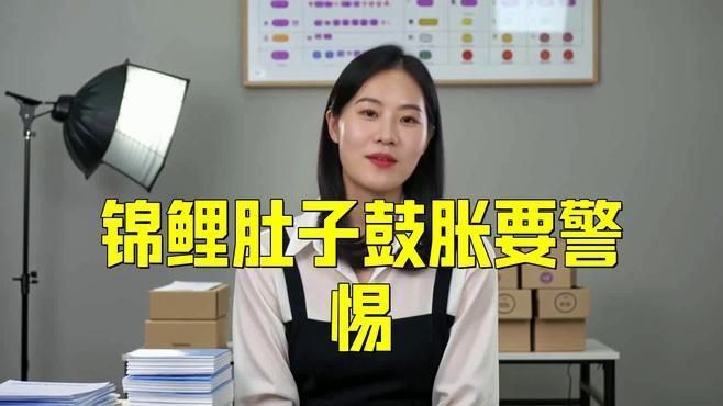 如何判斷魚肚子鼓脹是哪種原因？