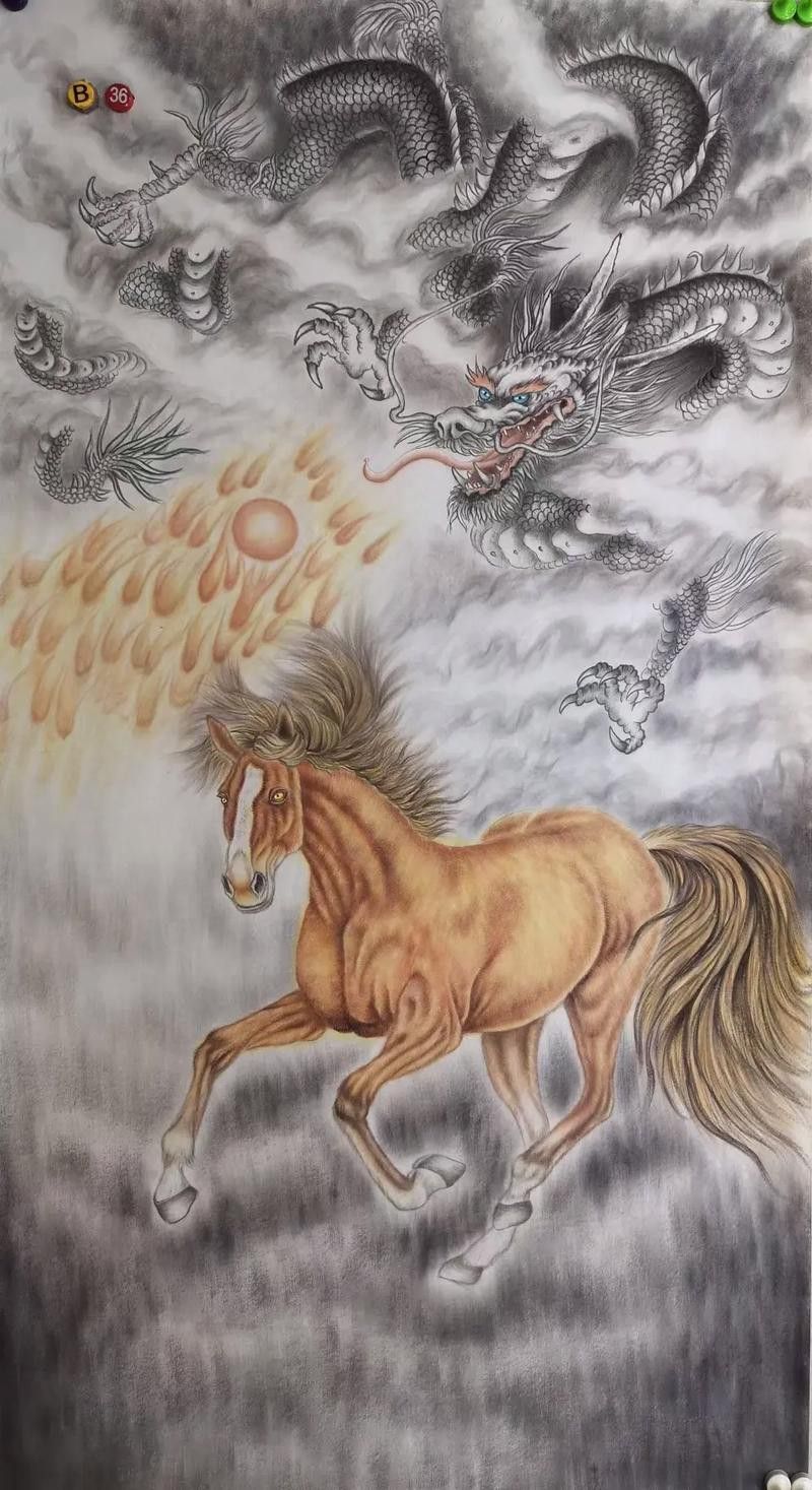 哪里可以找到葉公好龍高清壁畫