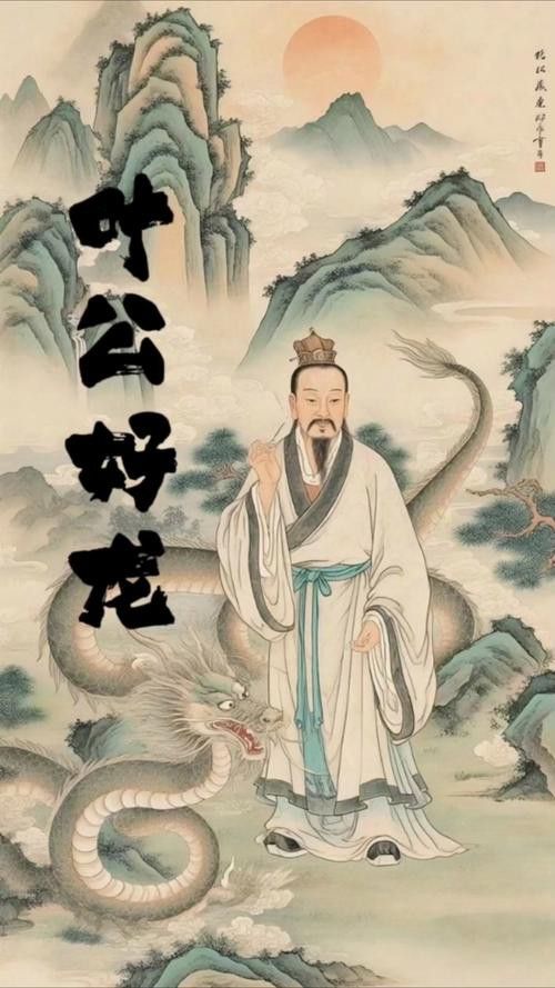哪里可以找到葉公好龍高清壁畫