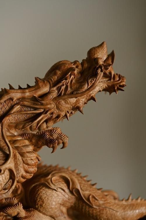 木質龍擺件如何盤玩?
