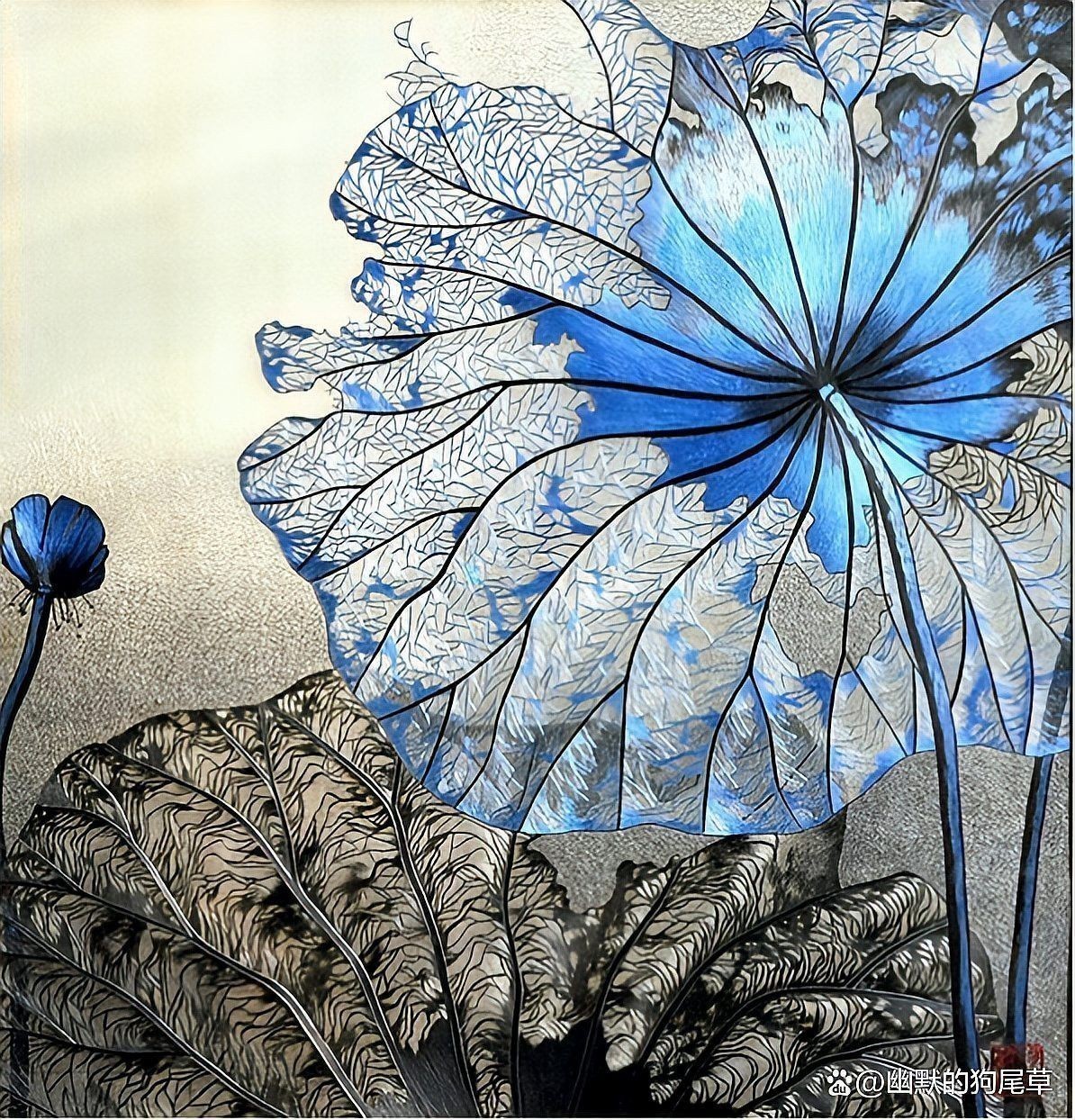 藍(lán)底金龍紋刺繡的歷史起源是什么？