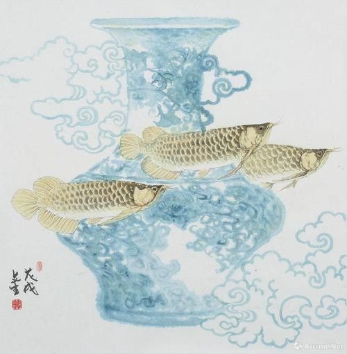 龍魚與生肖龍的藝術作品欣賞