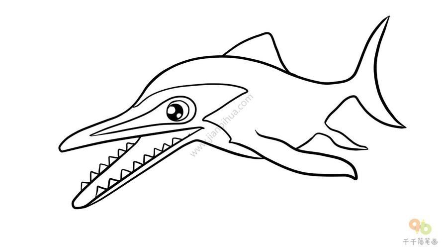 恐龍魚的圖片簡(jiǎn)筆畫