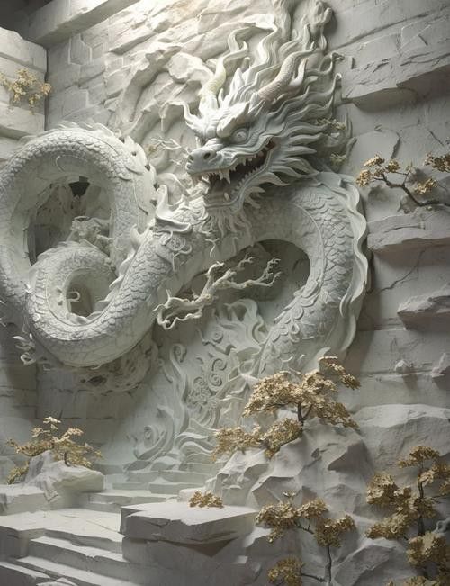 哪里可以找到高清招財龍壁紙？