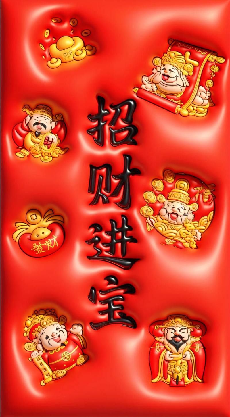 哪里可以找到高清招財龍壁紙？