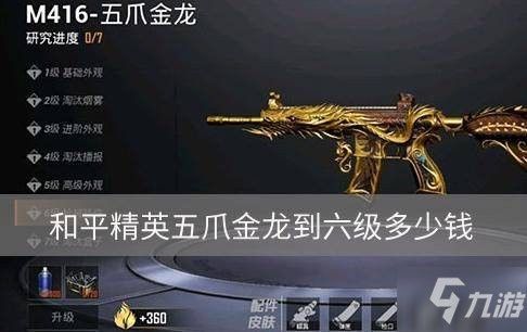 五爪金龍M416滿級需要多長時間？
