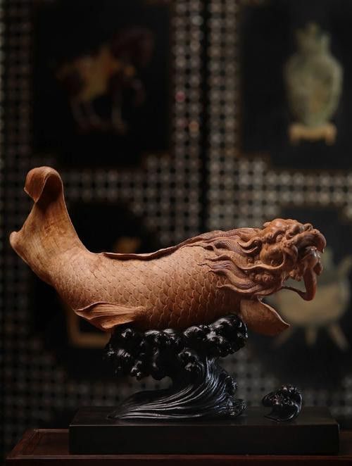 有哪些知名的龍魚木雕品牌？ 有哪些知名的龍魚木雕品牌？ 龍魚百科 第8張