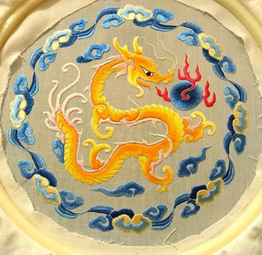 給我一些夔龍紋和蟠龍紋的圖片