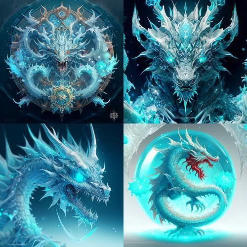 龍蛇合體霸氣圖片