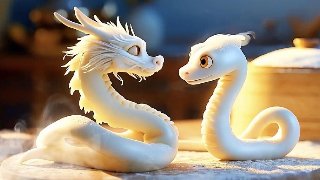龍蛇合體霸氣圖片