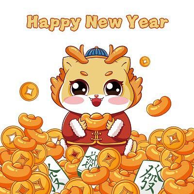 有沒有高清的招財金龍圖片？