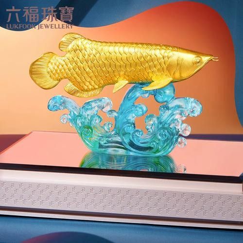 金龍魚圖案擺盤圖片欣賞