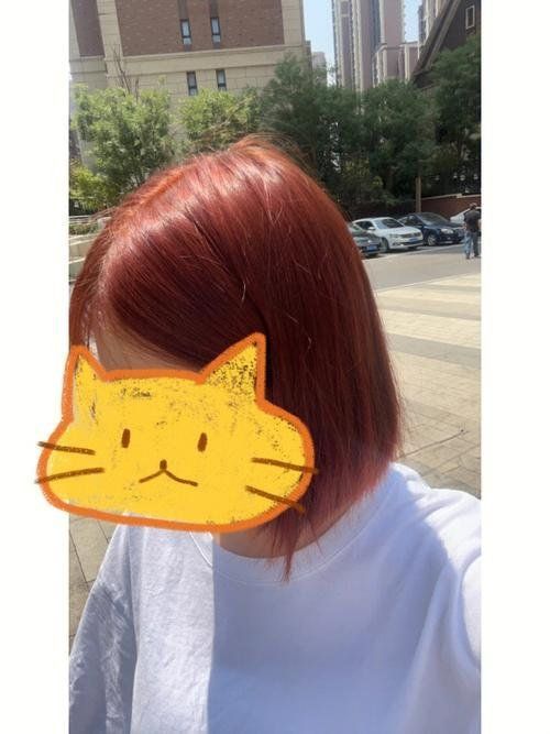 金紅色發色