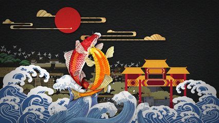 魚身龍頭打一成語：“魚身龍頭”的成語