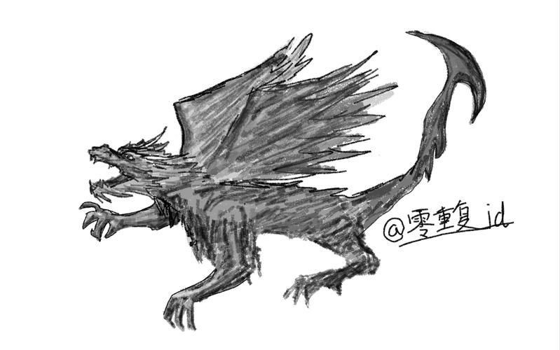 黑龍形象的藝術作品