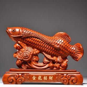 木雕龍魚圖片大全大圖高清
