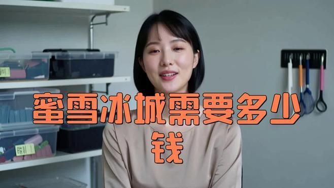蜜雪冰城加盟費(fèi)需要多少錢
