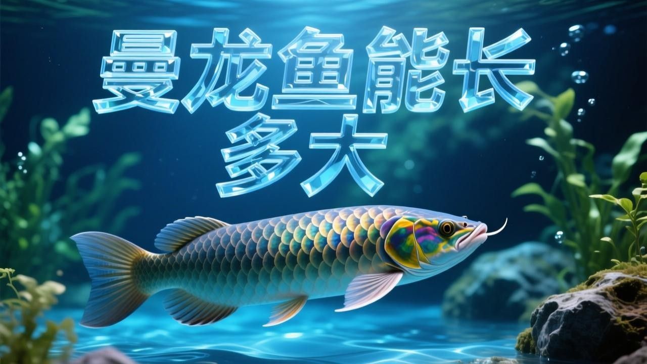 哪種曼龍魚品種體型最大（揭秘曼龍魚:最長能長到多少厘米） 哪種曼龍魚品種體型最大（揭秘曼龍魚:最長能長到多少厘米） 龍魚百科 第2張