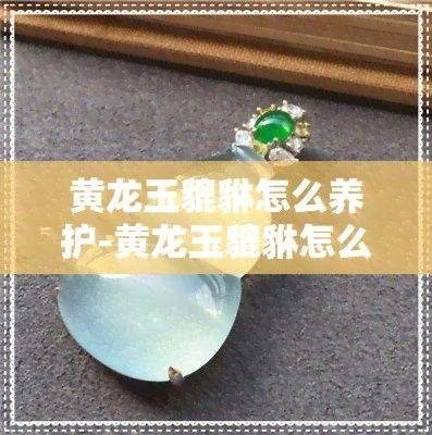 龍頭魚擺件清洗后如何保養(yǎng)？（黃龍玉貔貅怎么養(yǎng)護）