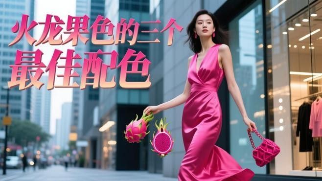 紅龍配色適合哪些膚色？（火龍果色最佳顏色搭配）