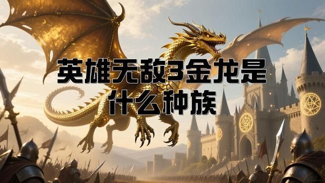 還有哪些游戲中有紅龍與金龍角色（《英雄無敵3》紅龍是什么種族纖兒瘦身訣）