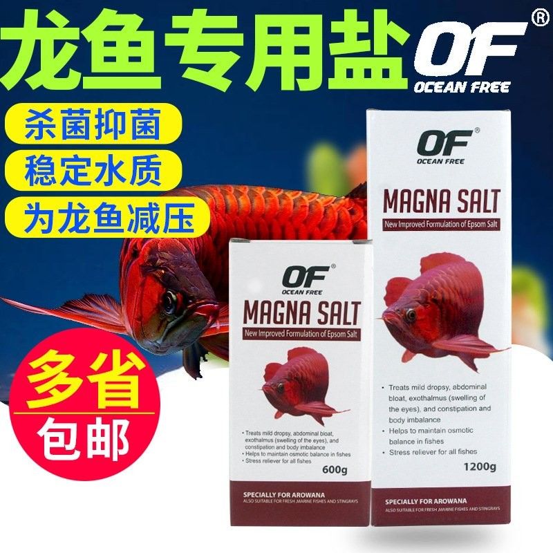 哪種鹽適合治療龍魚疾病：魚缸放海鹽對魚缸放海鹽對魚有影響嗎
