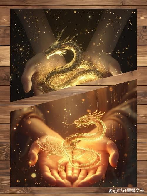 給我推薦一些聚財金龍插畫作品：聚財金龍插畫作品