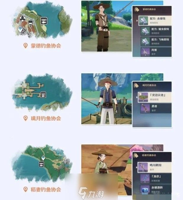 蒙德釣魚協會在哪里：原神蒙德釣魚協會位置介紹