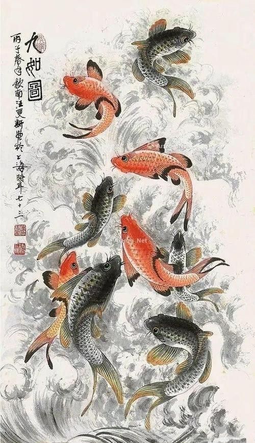 給我推薦一些著名的九龍魚國畫作品:中國畫龍魚大寫意創新技法奠基人薛九州百米長卷被北京人民大會堂典藏 龍魚百科 第3張 給我推薦一些著名的九龍魚國畫作品:中國畫龍魚大寫意創新技法奠基人薛九州百米長卷被北京人民大會堂典藏 給我推薦一些著名的九龍魚國畫作品:中國畫龍魚大寫意創新技法奠基人薛九州百米長卷被北京人民大會堂典藏 龍魚百科 第3張