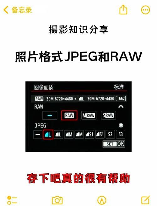 如何設(shè)置相機(jī)的RAW格式？：不同品牌相機(jī)的raw格式設(shè)置方法
