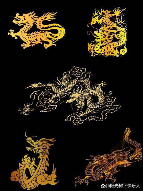 給我一些金龍圖案的免摳素材：金龍圖案免摳素材資源推薦