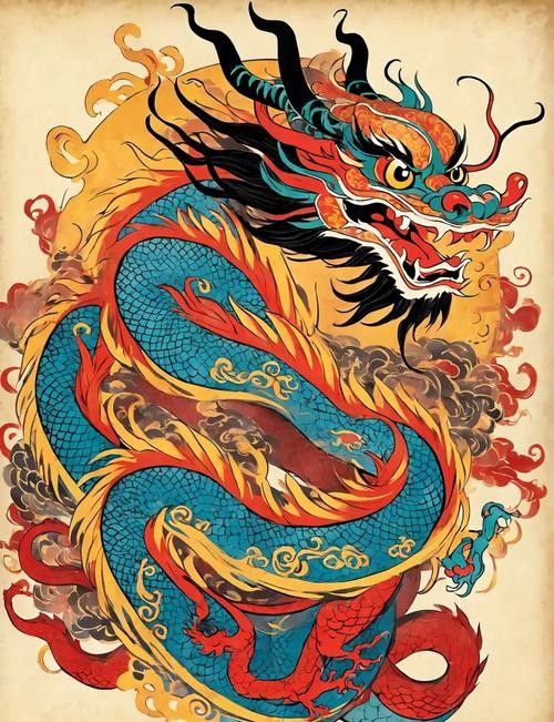 紅龍魚(yú)壁紙有哪些風(fēng)格？：紅龍魚(yú)壁紙大全