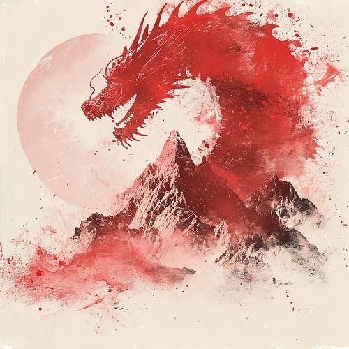 紅龍魚(yú)壁紙有哪些風(fēng)格？：紅龍魚(yú)壁紙大全