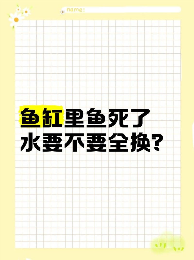 紅龍魚暴斃后需要換水嗎：紅龍魚暴斃后是否需要換水