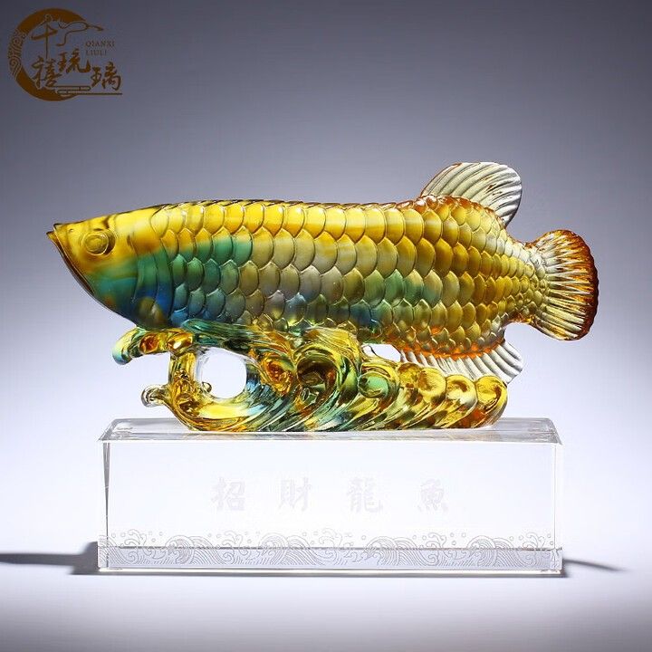 龍魚裝飾品材質(zhì)有哪些：全銅金龍魚擺件有哪些推薦