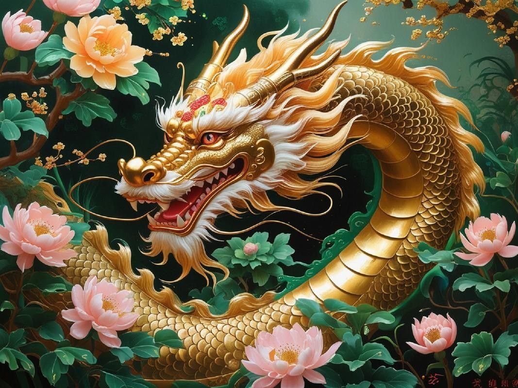 給我推薦一些高清的屬龍招財圖片：精選高清屬龍招財圖片推薦